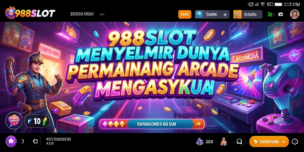 Screenshot utama 988SLOT menampilkan gameplay yang seru dan menarik.