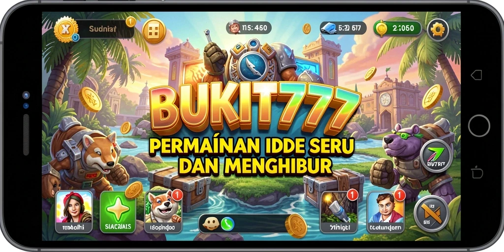 Tampilan gameplay BUKIT777 dengan grafis yang menarik dan interaksi dinamis.