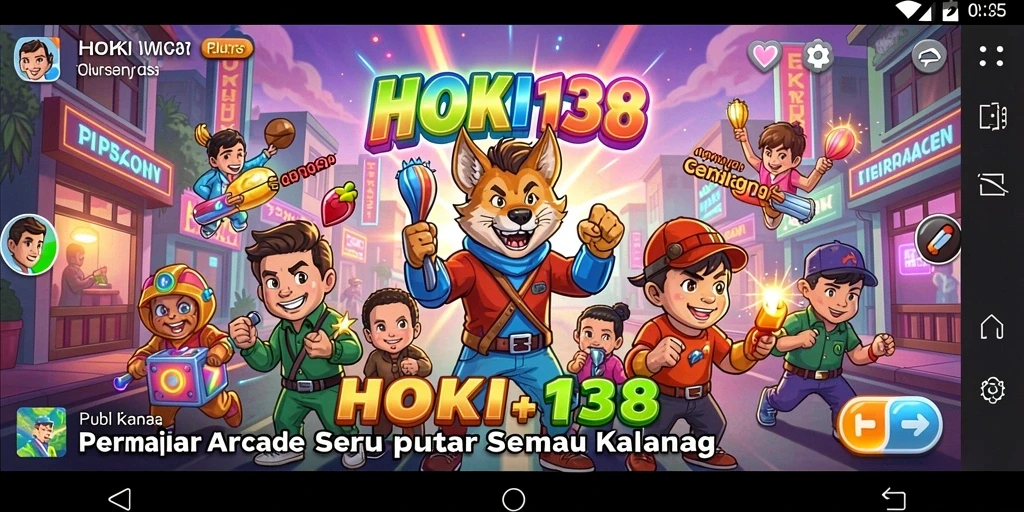 Tampilan gameplay HOKI138 yang menegangkan dan menghibur.