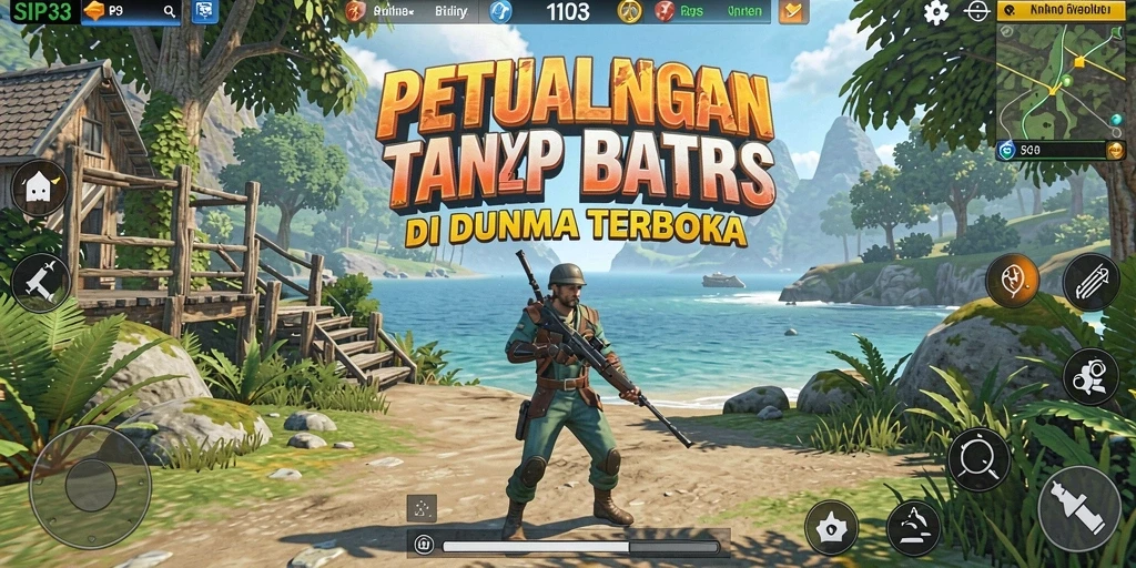 Screenshot SIP33 menampilkan eksplorasi menakjubkan di dunia terbuka.