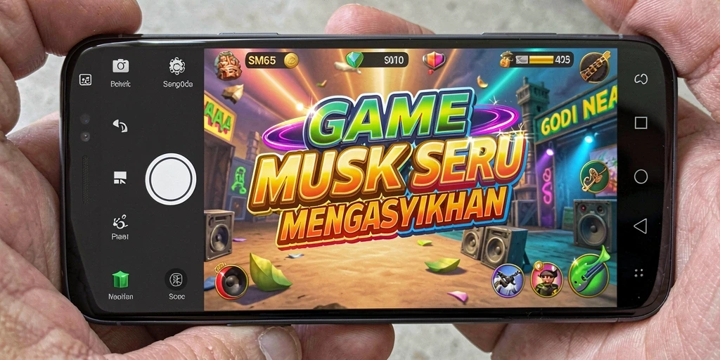 Tampilan gameplay <strong>SM605</strong> dengan berbagai tantangan musik yang menarik.
